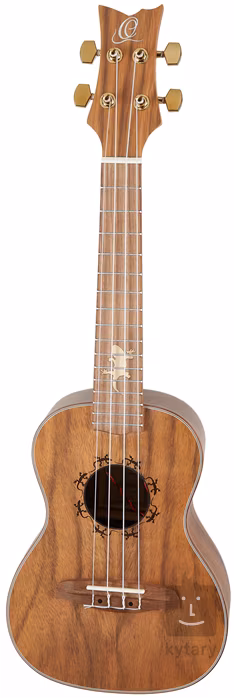 Ortega LIZARD-CC-GBL - Linkshänder elektroakustische Ukulele