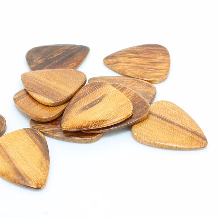 Timber Tones Pale Moon Ebony 4-Pack - Plektren