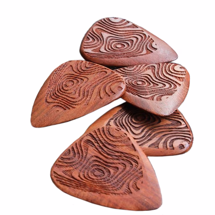Timber Tones Laser Tones Grip Thumb Print - Plektrum