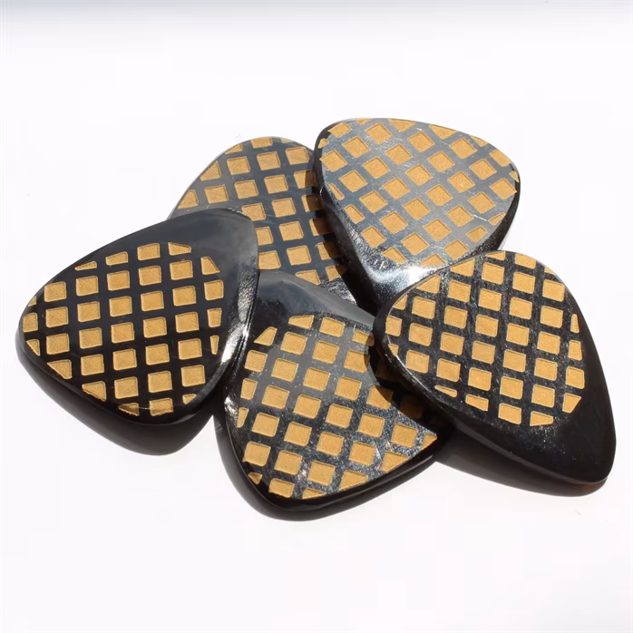 Timber Tones Grip Tones Black Horn - Plektrum