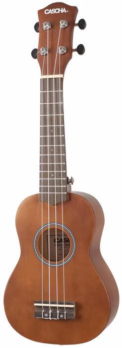 Cascha HH 3956 Soprano Ukulele Bundle Brown - Ukulele Set