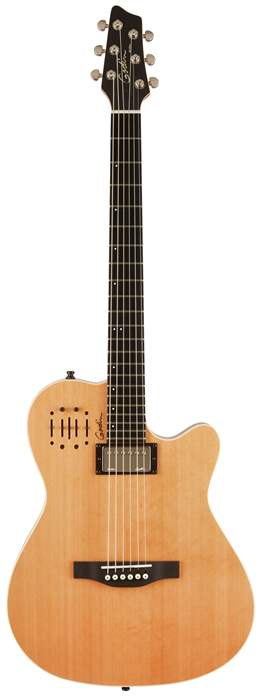 Godin A6 Ultra Natural SG - Elektroakustische Hybridgitarre