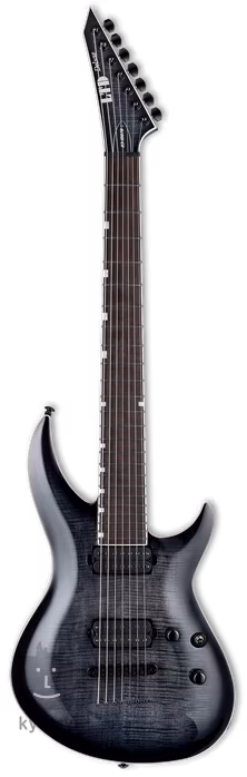 ESP LTD H3-1007 Baritone FM See Thru Black Sunburst - Siebensaitige E-Gitarre