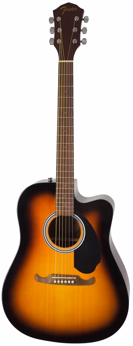 Fender FA-125CE WN SB - Elektroakustische Gitarre