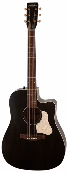 Art & Lutherie Americana Faded Black CW QIT - Elektroakustische Gitarre