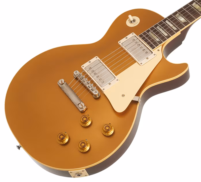 Gibson Custom Shop 1957 Les Paul Goldtop Darkback Reissue VOS Double Gold - E-Gitarre