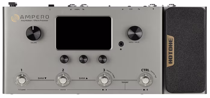 Hotone Ampero Silver Edition - Gitarren-Multieffekt