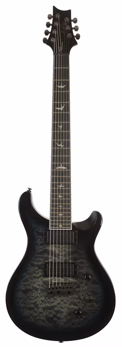 PRS SE Mark Holcomb 7 Holcomb Blue Burst - Siebensaitige E-Gitarre