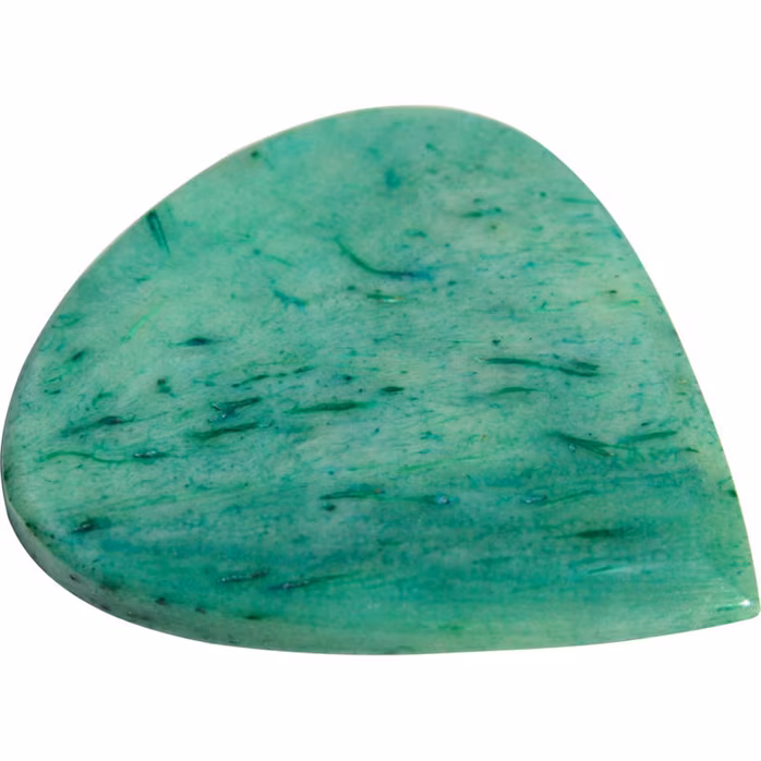 Timber Tones Jazzy Tones Green Buffalo Bone - Plektrum