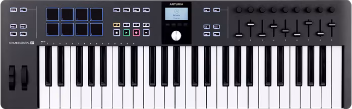 Arturia KeyLab Essential 49 MK3 Black - USB/MIDI Keyboard