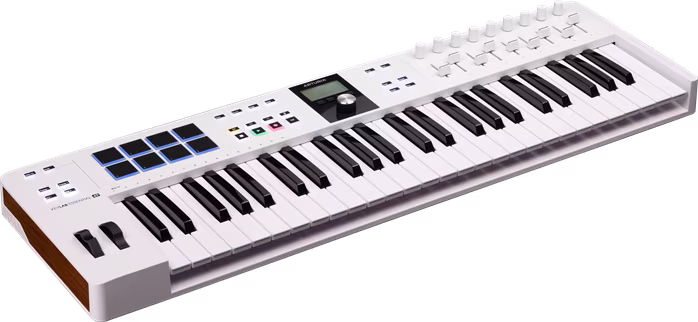 Arturia KeyLab Essential 49 MK3 White (fast neues) - USB/MIDI Keyboard