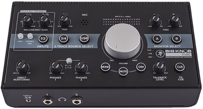 Mackie Big Knob Studio - Steuerung für Studiomonitore