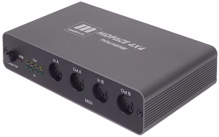 Miditech MIDI face 4x4 thru/merge - MIDI/DAW Controller