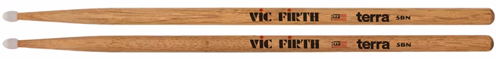 Vic Firth 5BTN American Classic® Terra Series Drumsticks, Nylon Tip - Hickory-Drumsticks