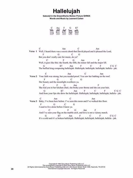 MS Movie Songs For Solo Fingerstyle Ukulele - Noten für Ukulele