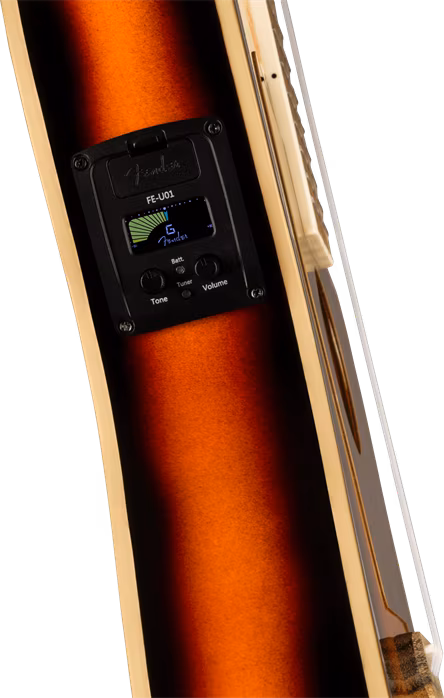 Fender Fullerton Jazzmaster Uke 3TS - Elektroakustische Ukulele