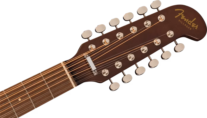 Fender Villager 12-String WN AGN - Zwölfsaitige elektroakustische Gitarre