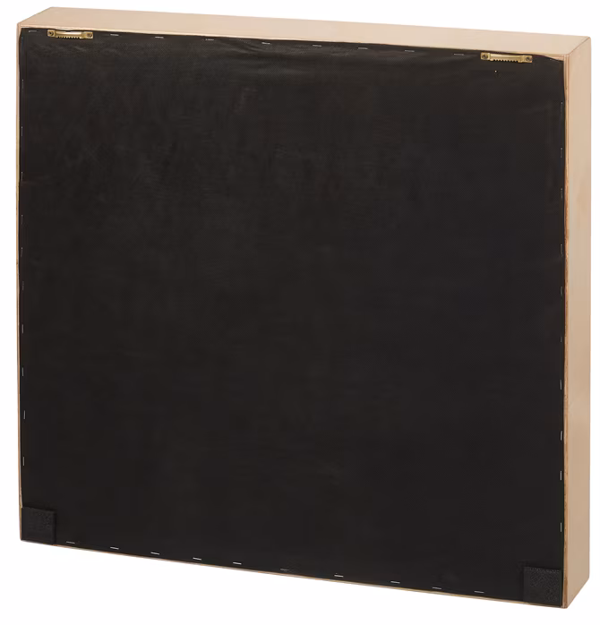 Razzor Acoustics Acoustic frame - Poppies in a light frame 600x600 - Akustisches Bild