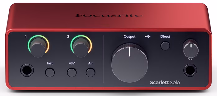 Focusrite Scarlett Solo 4th Gen - USB-Soundkarte
