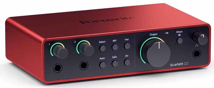 Focusrite Scarlett 2i2 4th Gen - USB-Soundkarte