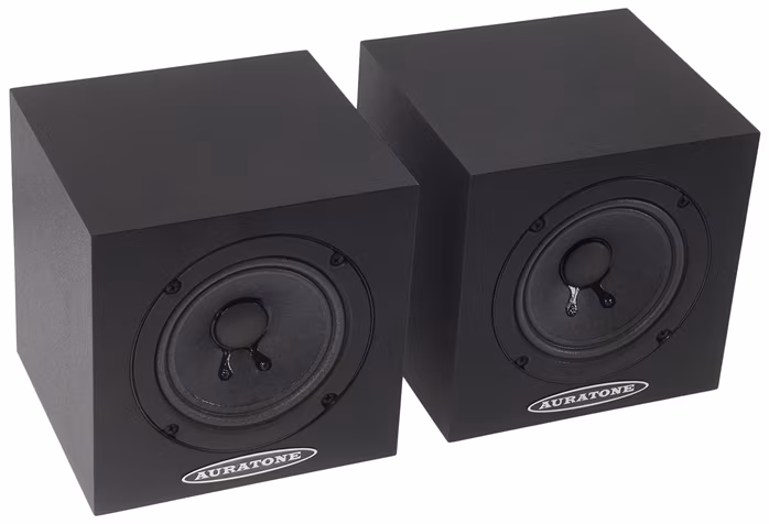 Auratone 5C Black Pair Passive - Passive Studiomonitore