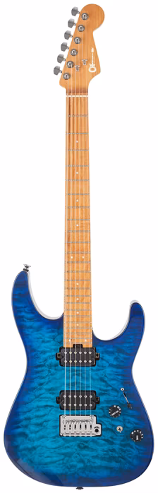 Charvel Pro-Mod DK24 HH 2PT CM QM CB - E-Gitarre
