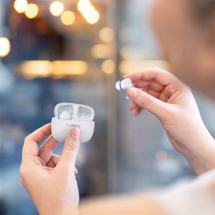 LAMAX Clips1 Play White - Wireless-Headset