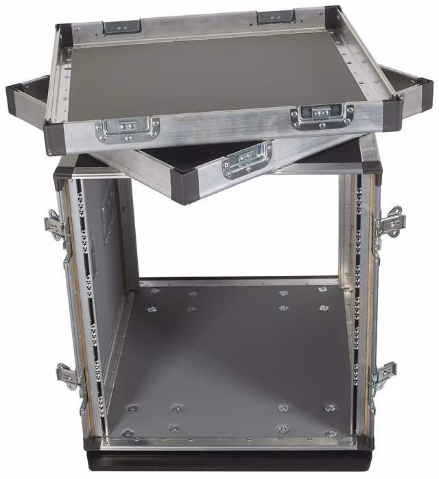 Razzor Cases FUSION 12U rack 550 wheels - Rack Case