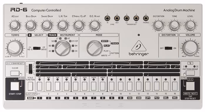 Behringer RD-6-SR - Drumcomputer