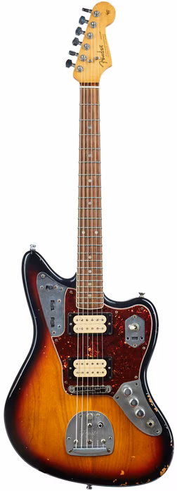 Fender 2012 Kurt Cobain Signature Jaguar Road Worn Relic MEX - E-Gitarre