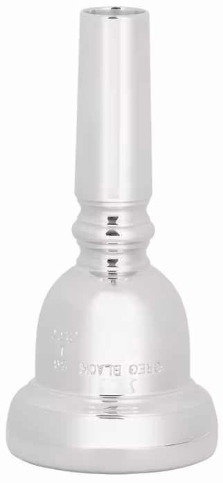 Greg Black 5G .277"/#1 Light, Silver - Posaunenmundstück