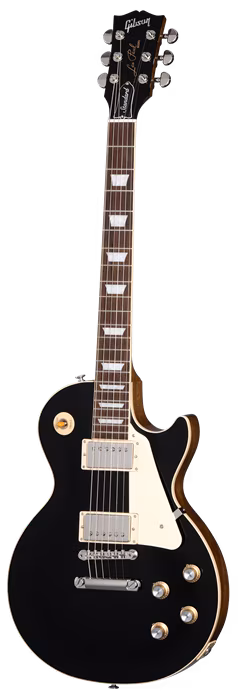Gibson Les Paul Standard 60s Plain Top Ebony Top - E-Gitarre