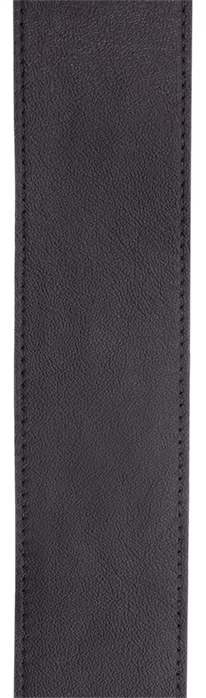 D'Addario Comfort Leather Auto Lock Guitar Strap Black - Gitarrengurt