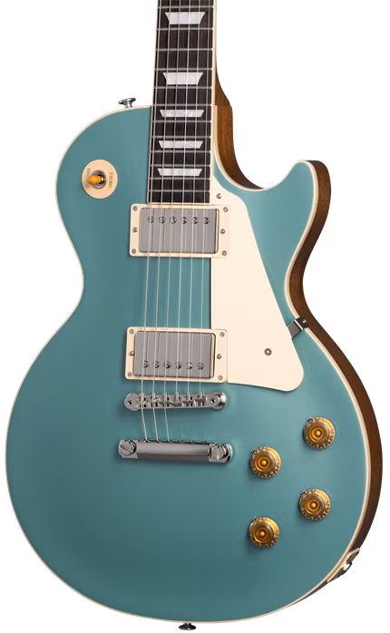 Gibson Les Paul Standard 50s Plain Top Inverness Green Top - E-Gitarre