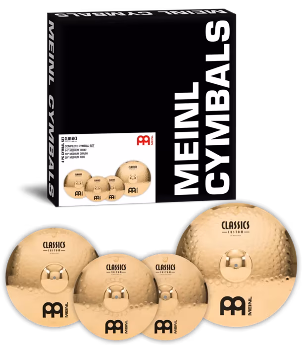Meinl Classics Custom Brilliant Complete Cymbal Set - Becken-Set