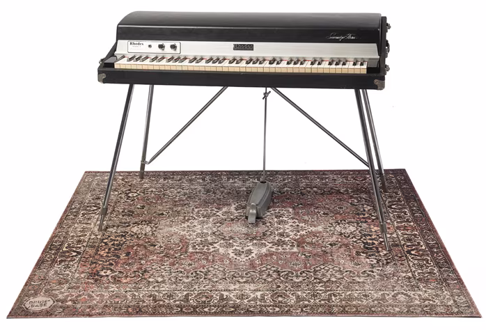 DRUMnBASE Vintage Persian Club Series Classic Worn - Schlagzeug-Teppich 