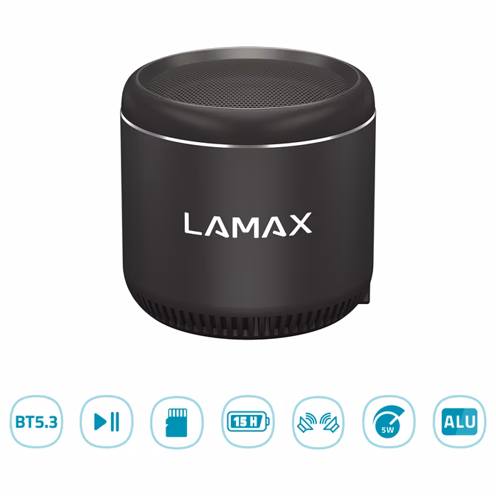LAMAX Sphere2 Mini USB-C - Mobiler Wireless Lautsprecher