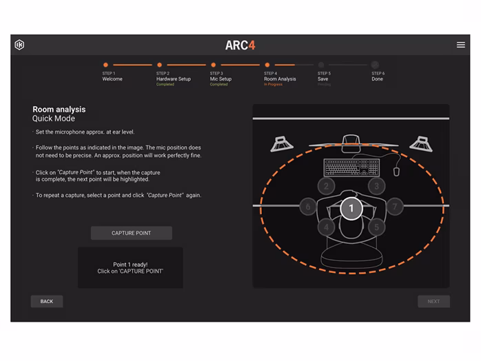 IK Multimedia ARC Studio - Steuerung für Studiomonitore