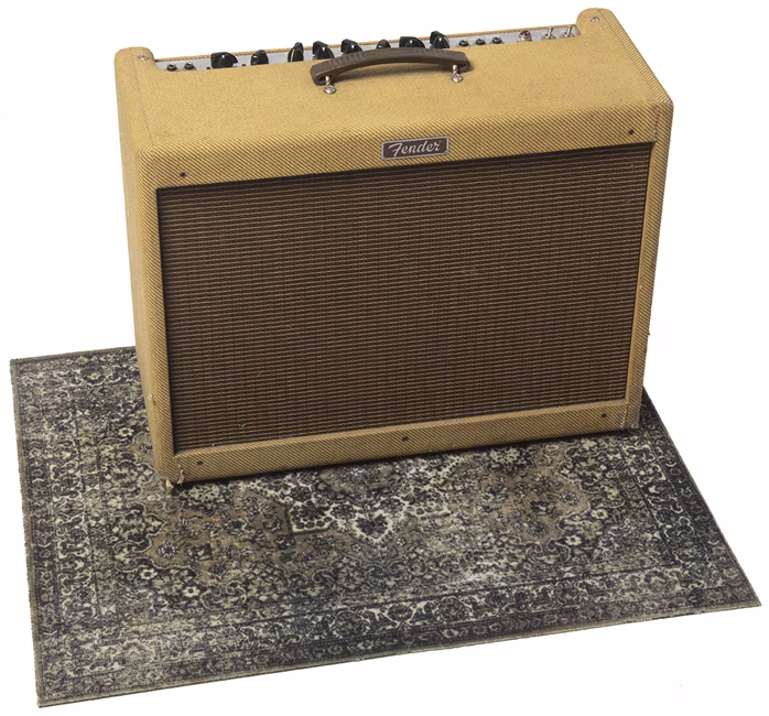 DRUMnBASE Vintage Persian Pedal&Amp Green - Teppich