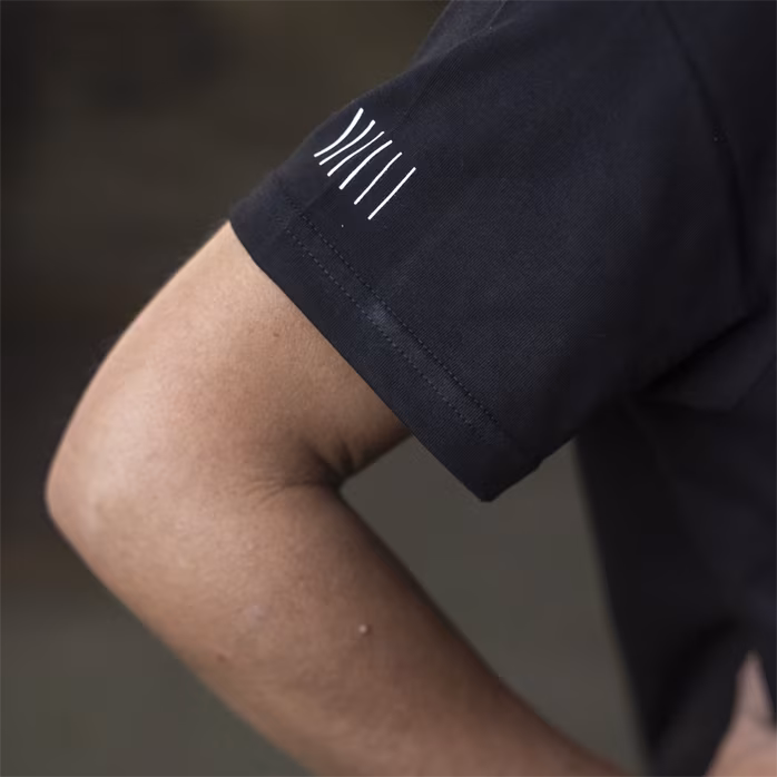 Furch Black T-shirt basic M - T-Shirt