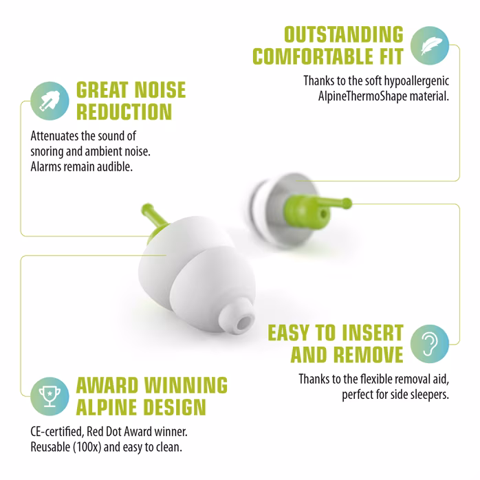 Alpine SleepSoft - Ohrstöpsel
