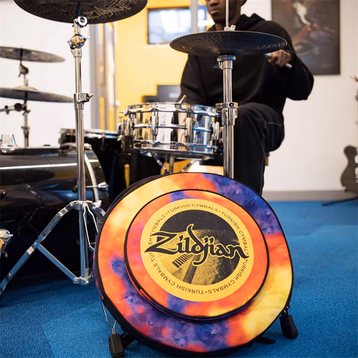 Zildjian 20" Student Cymbal Bag Orange Burst - Case für Becken