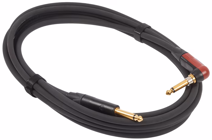 Bespeco Alpha Instrument Cable Silent Neutrik Angled 4.5 m - Instrumentenkabel