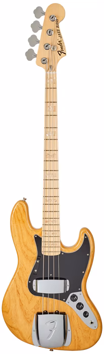 Fender Custom Shop 75 Jazz Bass NOS Aged Natural - E-Bass