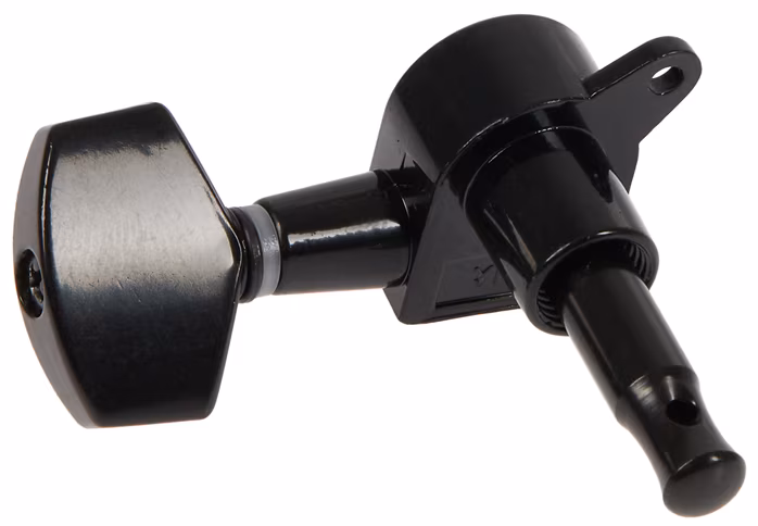 Razzor Guitar Tuners 3+3 Black - Gitarren-Mechanik