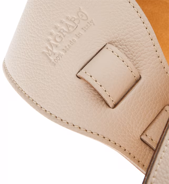 Magrabò Holes HS Colors Ivory 10 cm - Gitarrengurt