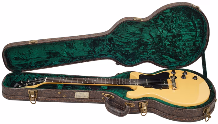 Maybach Lester Jr Double Cut Special TV Yellow Aged - E-Gitarre