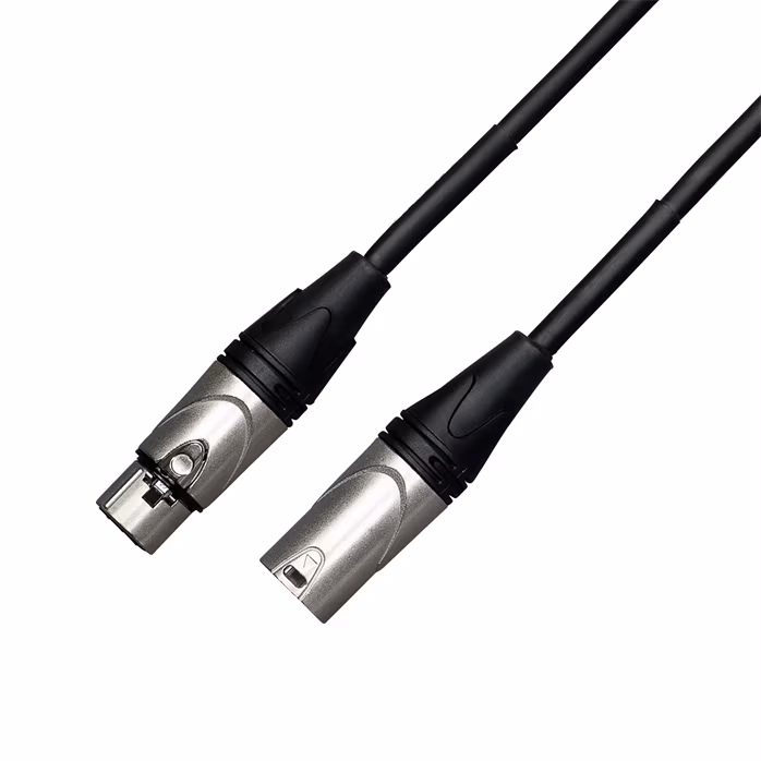 Cascha Advanced Line Mic Cable Black 3m - Mikrofonkabel
