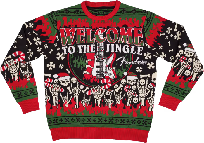 Fender Ugly Christmas Sweater, 2024, XL (ausgepackt) - Pullover