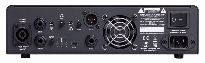 Aguilar Tone Hammer 500 V2 - Transistor-Verstärker für Bass 